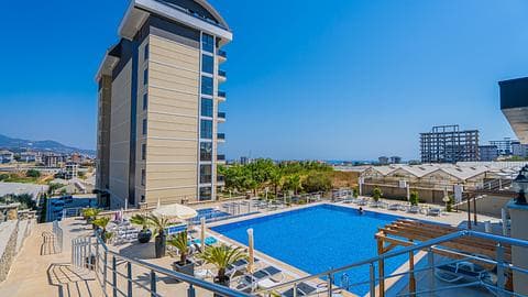 Appartements à Alanya Payallar : 1-3 chambres, sauna et piscine disponibles — 1/14