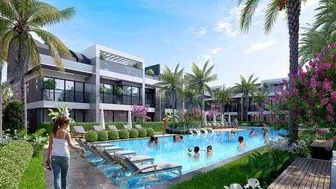 Luxueux appartements 1+1 et 2+1 dans le célèbre Serik — 1/36