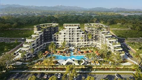 Découvrez la royauté dans un projet de concept d'hôtel 5 étoiles à Aksu, Antalya — 1/37