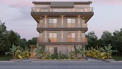 Projet situé dans la ville de Konyaalti à Antalya. — 1/6