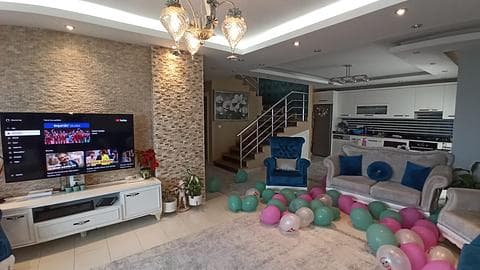 Appartement Duplex 3+1 en Bord de Mer à Vendre à Alanya Kestel — 1/17