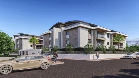 Piękne apartamenty w bardzo pożądanej dzielnicy Muratpasa — 1/16