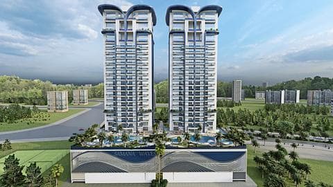 סטודיו יוקרתי עד דירות 3BR עם בריכות פרטיות ב-Samana Waves 2, דובאי — 1/18
