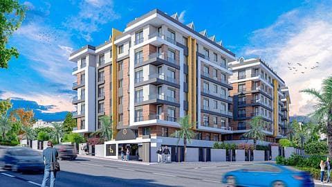 À vendre : appartements de 1 à 4 chambres avec piscine à Beylikduzu, Istanbul — 1/12