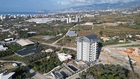 Appartements avec 1-2 chambres à vendre à Mahmutlar Alanya avec piscine — 1/17