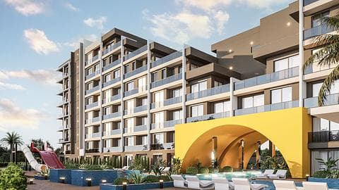 Projet avec grande piscine offrant un paradis à Aksu, Antalya — 1/74