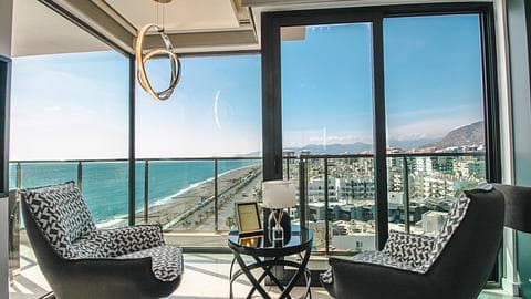 Appartement 2+1 en Bord de Mer à Vendre à Mahmutlar Alanya — 1/45
