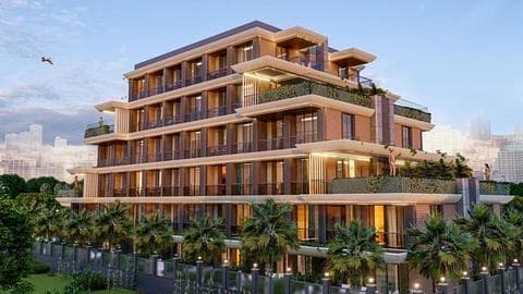Appartements au design époustouflant situés à Altintas, Aksu — 1/27