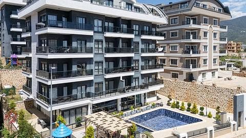 Appartement 1+1 Meublé à Vendre à Oba, Alanya — 1/22