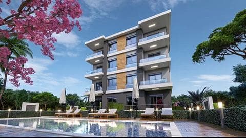 Appartements agréables et élégants situés à Aksu, Antalya — 1/7