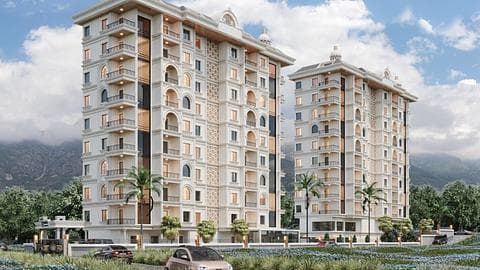 Opportunité d'investissement : appartements de 1, 2, 3 chambres à Mahmutlar, Alanya avec salle de sport — 1/26
