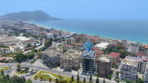Investir à Alanya Centre : Appartements de 2 et 3 Chambres, Vue sur Mer, À Vendre — 1/23