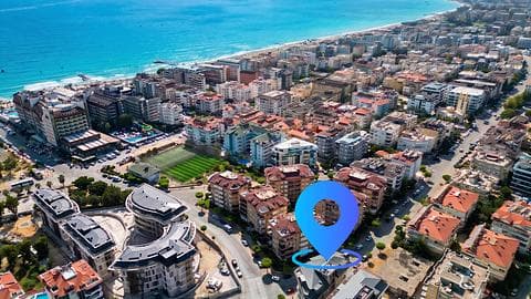Penthouse 3+1 à Vendre à Oba Göl Alanya — 1/43