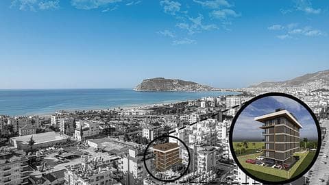 Appartements à vendre à Alanya Oba : Proche de la plage — 1/19