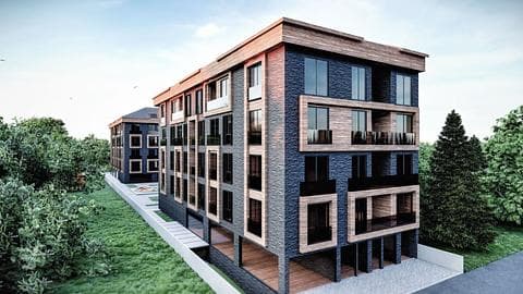 Appartement à vendre à Beylikdüzü, Istanbul - 3 et 4 chambres avec permis de résidence — 1/8