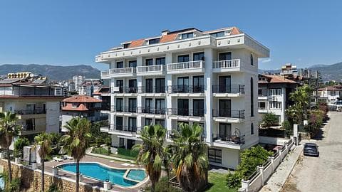 Zariadený 3+1 Penthouse s Výhľadom na More v Kesteli, Alanya — 1/33