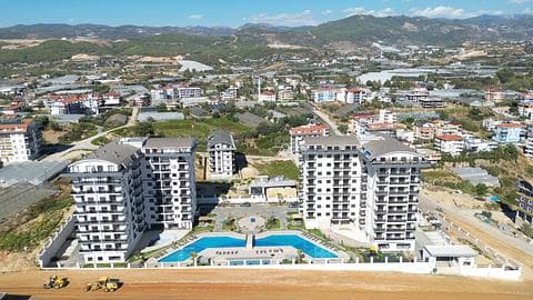 Superbes penthouses et duplex avec vue sur la mer à vendre à Payallar — 1/15