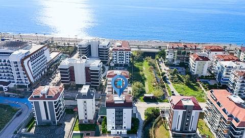 Appartement moderne 4+1 à vendre près de la mer à Kestel, Zodiac Taurus — 1/41