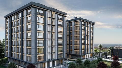 Achetez un appartement intelligent de 3 à 5 chambres à Tuzla, Istanbul avec un permis de résidence — 1/17