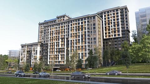 Kagithane, Istanbul : Appartements de 1 à 2 chambres à vendre avec parking intérieur et salle de gym — 1/32