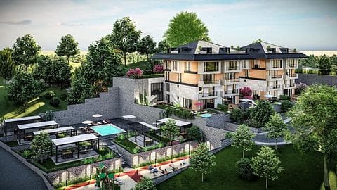 Appartement en Centre Ville à Uskudar, Istanbul avec 4 Chambres & Opportunité de Citoyenneté — 1/5
