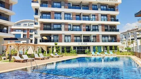 Appartement T2 Meublé à Vendre à Oba Alanya — 1/15