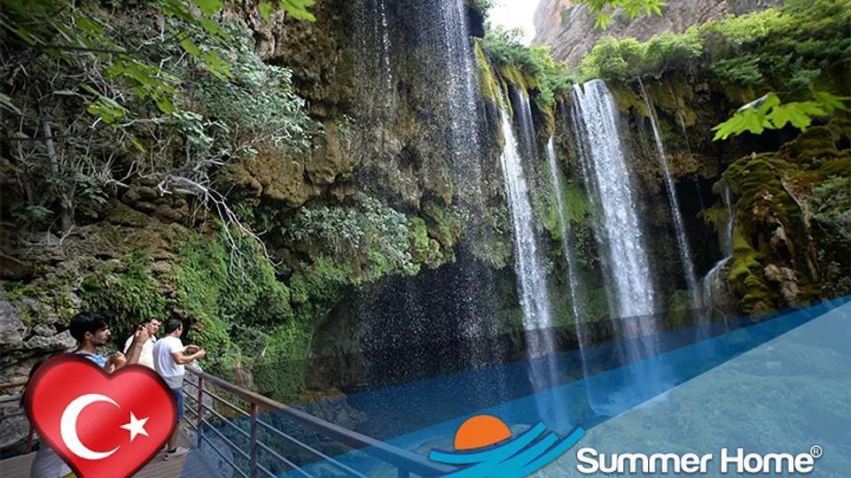5 vackra vattenfall i Turkiet