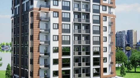 À vendre : appartement de 2 chambres à Istanbul Kagithane, près des commerces — 1/14