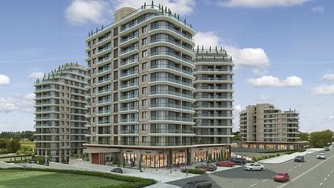 À vendre : appartements de 1 à 3 chambres à Kucukcekmece, près du centre-ville — 1/6