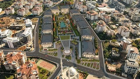 Investir dans les appartements de 1 à 4 chambres à Oba, Alanya, avec accès à la piscine — 1/56