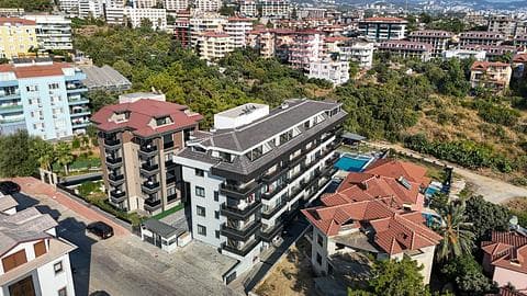 Achetez des appartements de 1 et 3 chambres à Alanya Kestel, près de la plage et avec piscine — 1/36