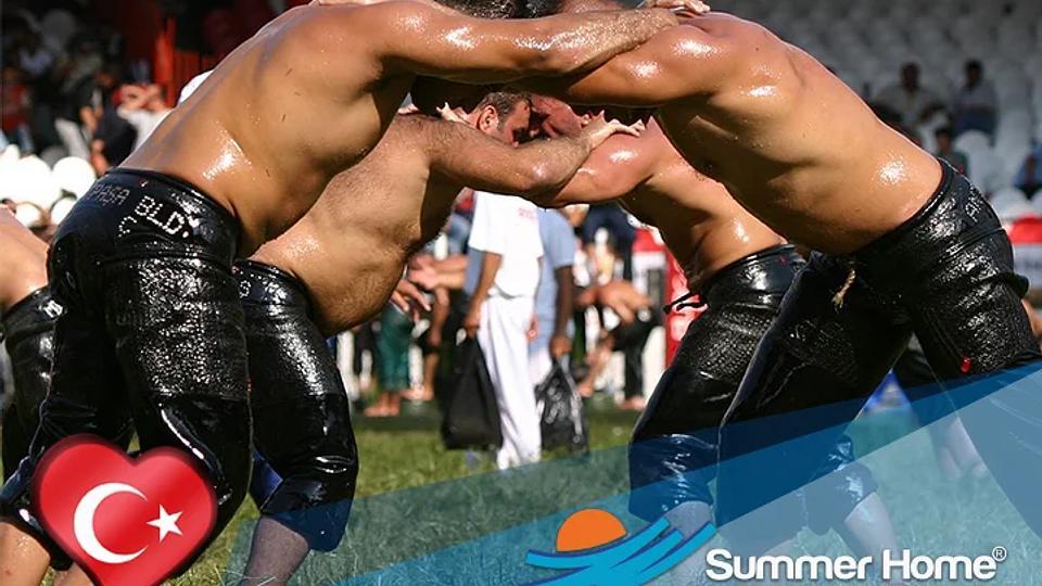 Oil Wrestling