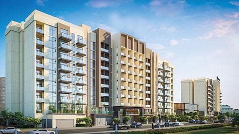 Elegant apartments with city view in Arabian Ranches, Dubai — 1/14