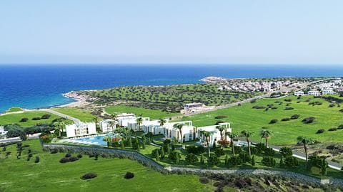 Acheter un appartement de 2 chambres avec vue sur la mer à Esentepe, Chypre du Nord — 1/24