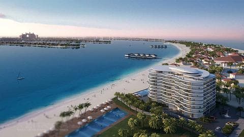Elegante leiligheter med fantastisk utsikt i Palm Jumeirah, Dubai — 1/14