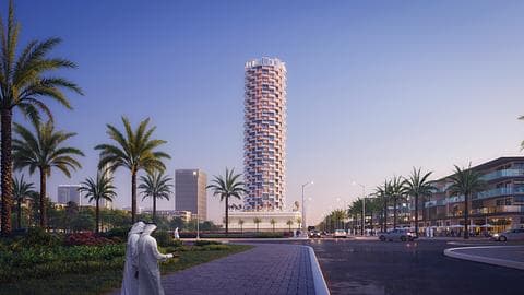 דירה אקסקלוסיבית עם חדר שינה אחד JVC-Dubai — 1/16