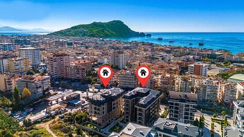 Investissement : Appartements de 1, 2, 3 chambres à Alanya près de la mer — 1/29