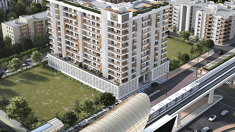 Immobilie zum Verkauf in Sunbliss Residences Dubai | Luxuriöses Wohnen von Purvanchal Developers — 1/14