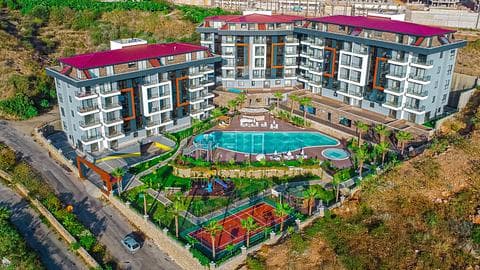 Investir dans des appartements à Alanya Kestel, de 1 à 4 chambres, avec piscine et plage à proximité — 1/19