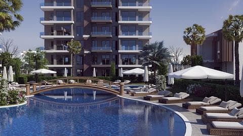 Appartements et villas chics dans le célèbre quartier d'Aksu — 1/5