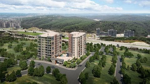 Acheter des appartements à Kagithane, Istanbul avec des caractéristiques de maison intelligente et un permis de résidence — 1/27