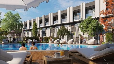 Luksusliv i Dubailand: Moderne rækkehuse — 1/11