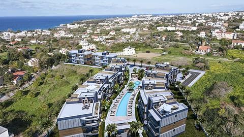 Appartements dans un projet méticuleusement conçu à Lapta, Chypre — 1/19