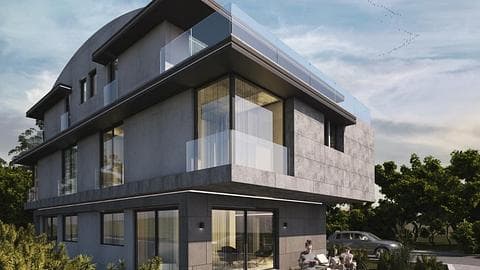 Villas spacieuses avec une vue imprenable à Muratpasa — 1/9