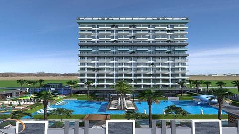 Appartement à vendre à Alanya Mahmutlar avec accès à la piscine et 1 à 5 chambres — 1/51