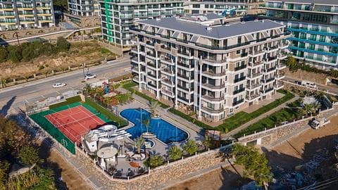 Investir à Kargicak Alanya : Appartements avec vue sur la mer, piscine, 1-3 chambres — 1/37
