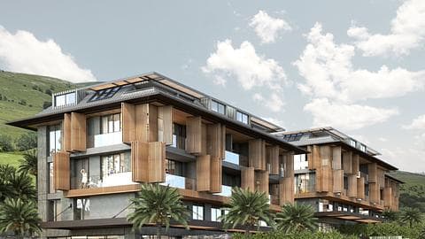Appartements modernes avec piscine : 2 et 3 chambres à vendre à Hasbahce Alanya — 1/28