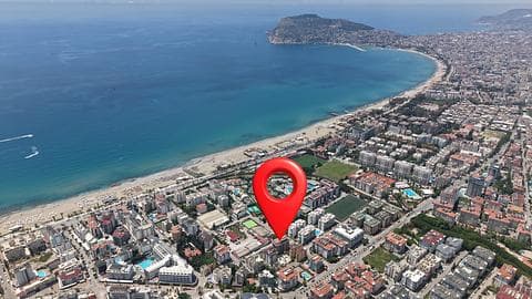 Alanya Oba'da Satılık Daireler: Plaja Yakın — 1/36