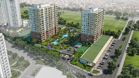 Résidence Sécurisée à Basaksehir, Istanbul : Appartements avec Citoyenneté — 1/9