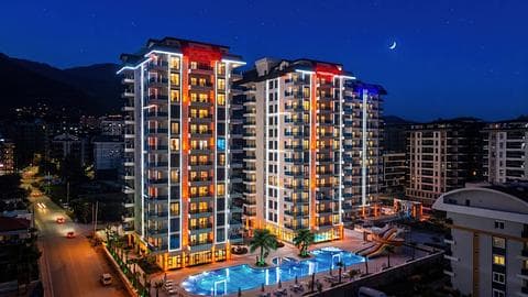 Appartements avec Vue sur la Mer à Vendre à Alanya Mahmutlar avec Citoyenneté — 1/25
